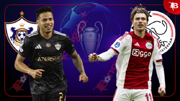 Qarabag bersiap menjamu Ajax Amsterdam di Tofiq Bahramov Republican Stadium dalam laga lanjutan UCL 2025/2026, Kamis (11/12/2025) dini hari WIB. (Sumber: bongdaplus.vn)