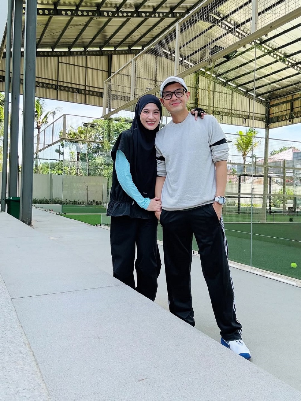 Dude Harlino dan Alyssa Soebandono. IG : @dude2harlino