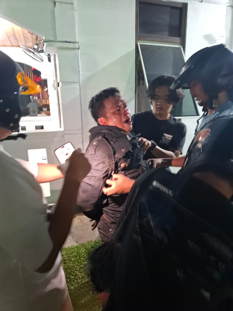 Terduga pelaku penyerangan rujab bupati Barito Utara