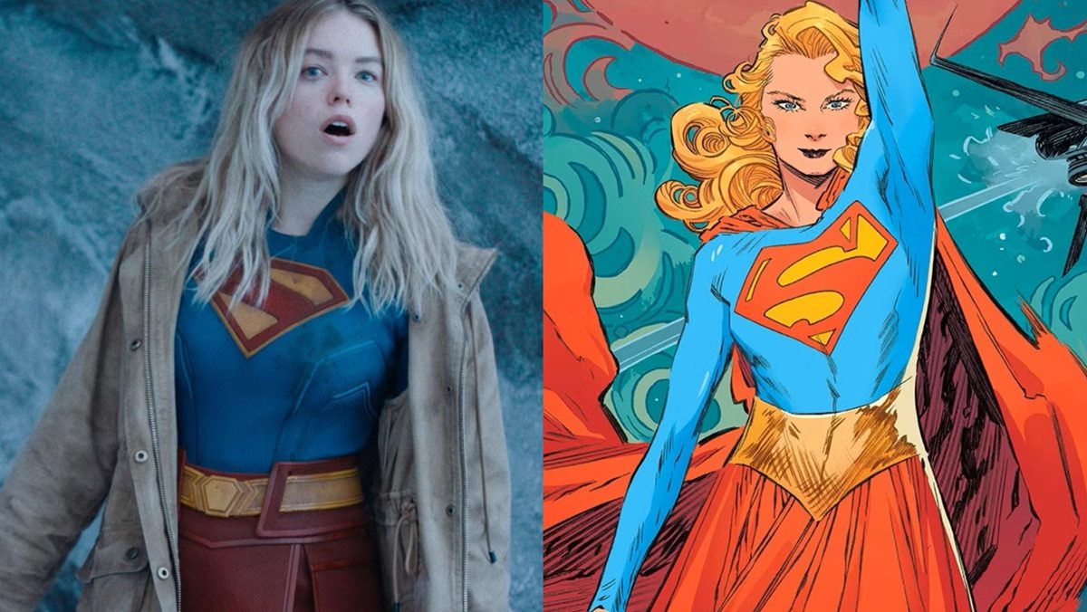 Milly Alcock dalam Film Supergirl. NERDIST