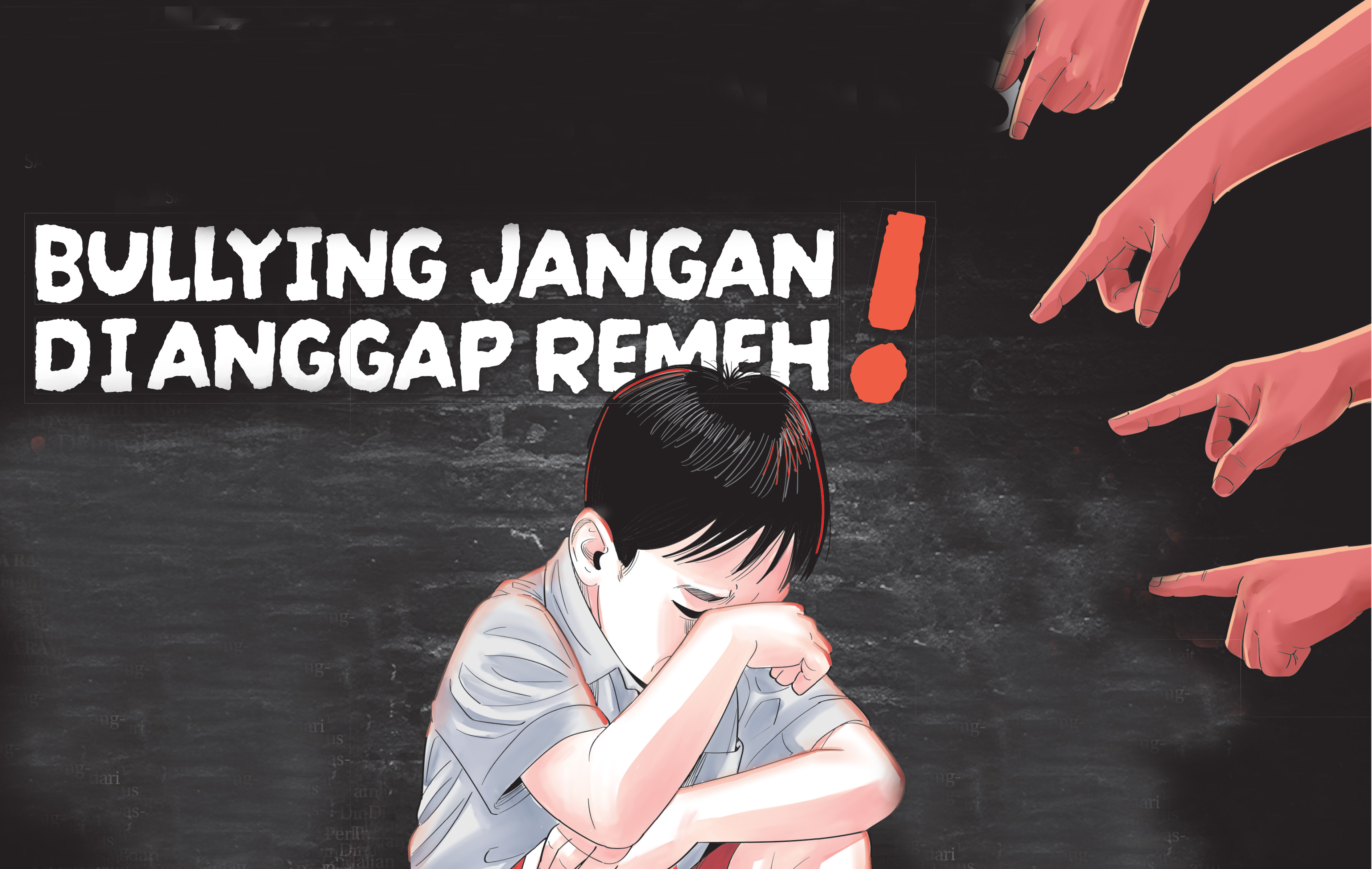 Bullying jangan dianggap remeh.ILUSTRASI KALTENG POS