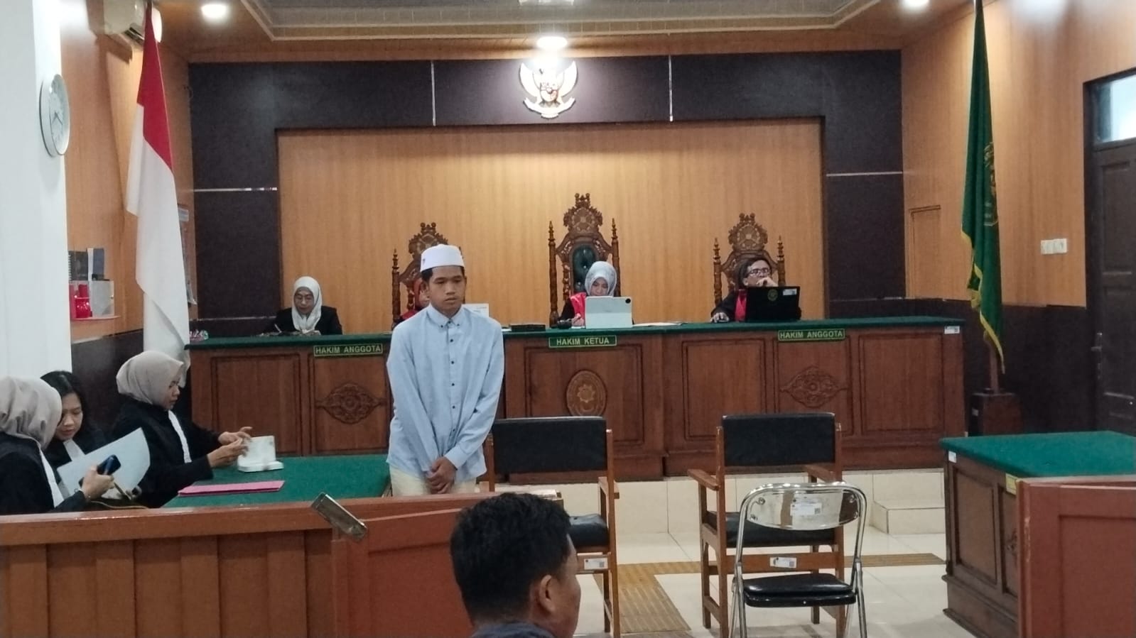 Terdakwa Muhammad Yasin.