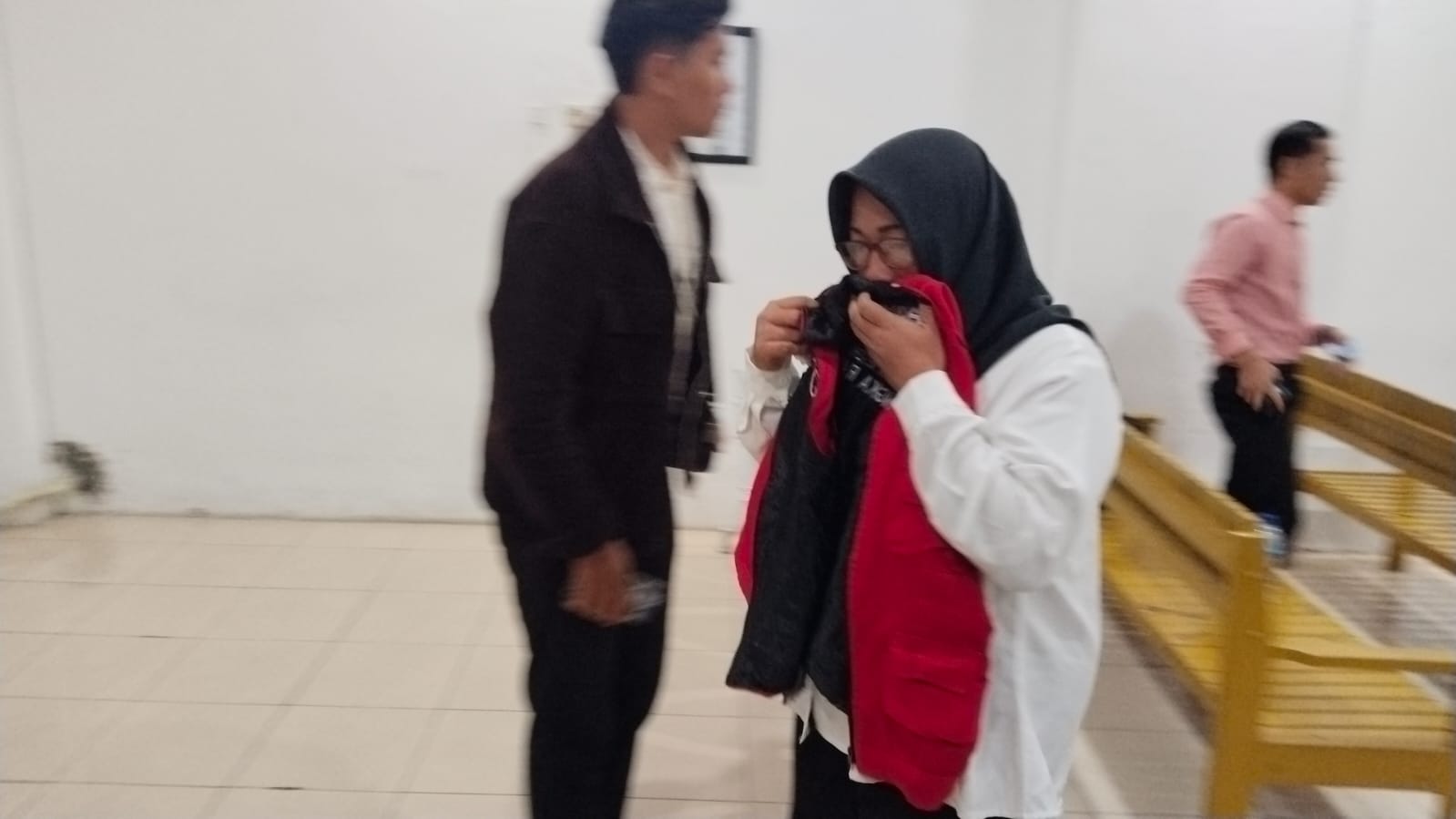 Tri Hastuti alias Tri dijatuhi hukuman penjara selama satu tahun.AGUS JAYA /KALTENG POS