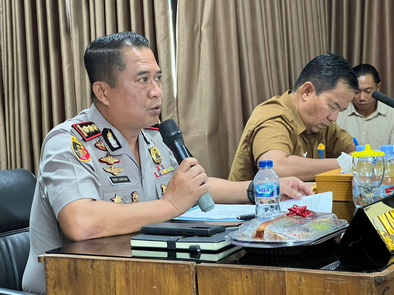 Kapolres Bartim AKBP Edi Santoso