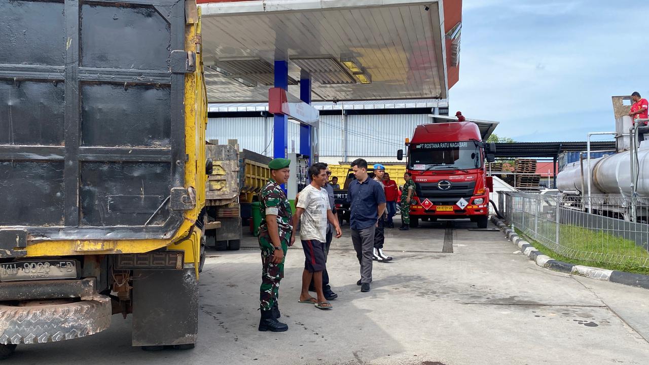 Satgas Anti Premanisme dan Ormas Bermasalah sambangi SPBU