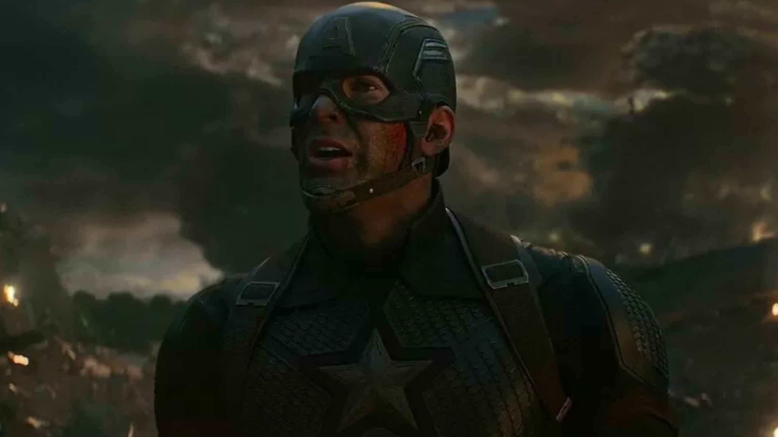 Chris Evans sebagai Steve Rogers dalam Avengers Endgame (IMDb)