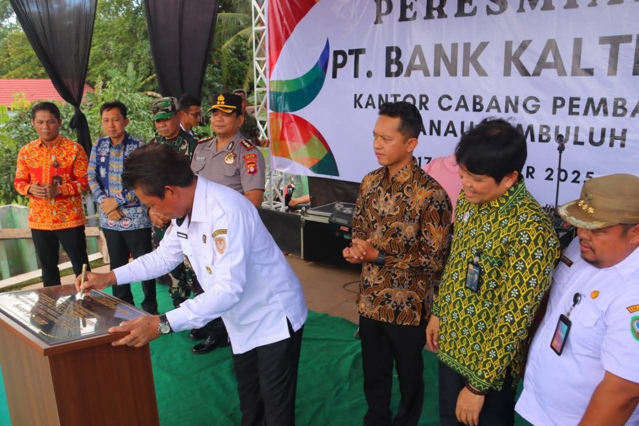 PT Bank Kalteng meresmikan Kantor Cabang Pembantu (KCP) Danau Sembuluh yang berlokasi di Jalan P.H. Bhoba, Desa Sembuluh I, Kecamatan Danau Sembuluh, Kabupaten
