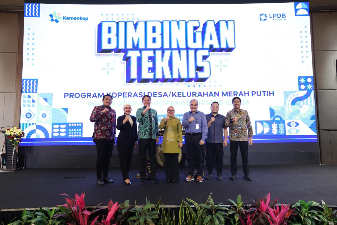 LPDB) Koperasi menggelar Bimbingan Teknis Program Koperasi Desa/Kelurahan Merah Putih (KDKMP)