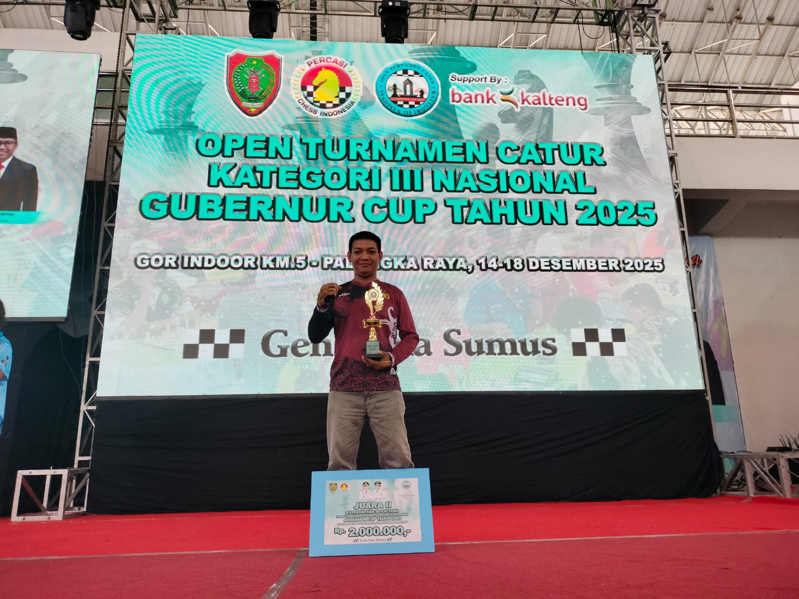 Aipda Riandorisko berhasil meraih Juara II kategori ASN se-Kalimantan Tengah