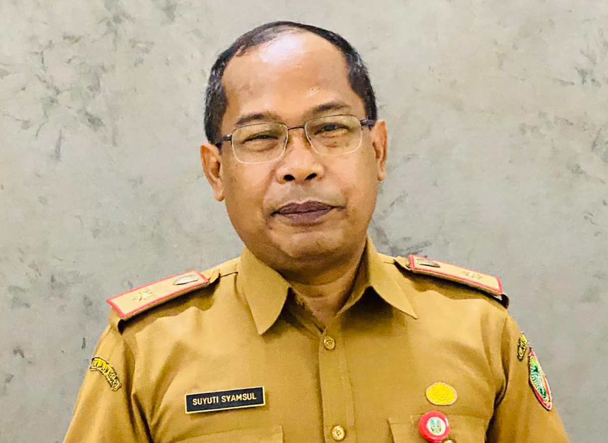 Kepala Dinas Kesehatan Kalimantan Tengah, Suyuti Syamsul