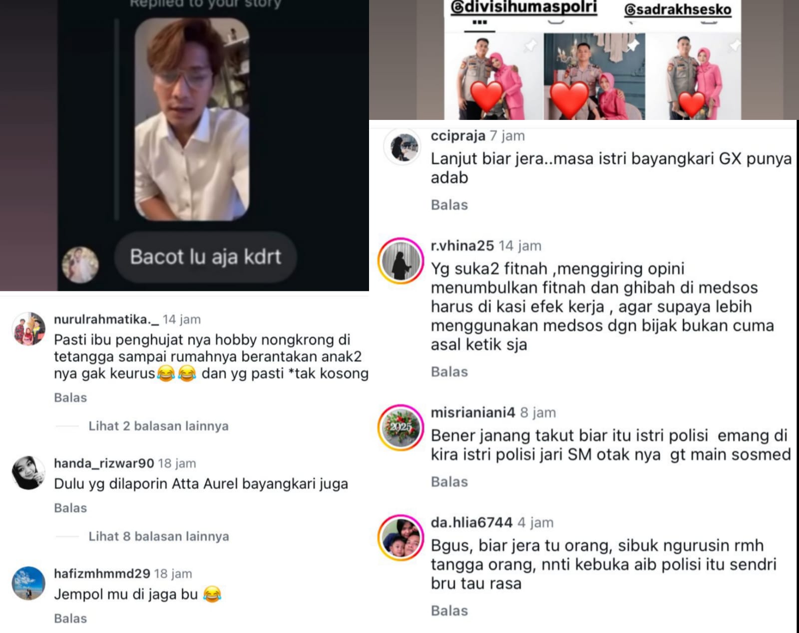 Koemntar warganet di akun Instagram Kalteng Pos.