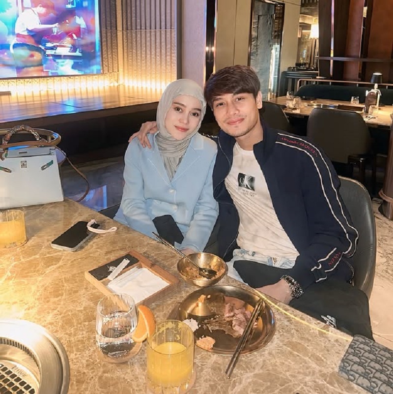 Rizky Billar dan istrinya, Lesti Kejora. INSTAGRAM