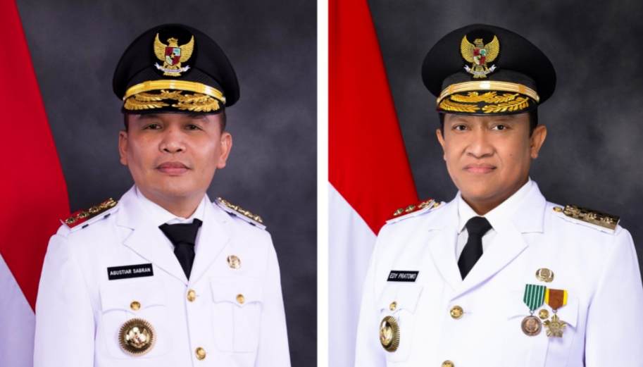 Gubernur Kalteng H Agustiar Sabran &mdash; Wagub Kalteng Edy Pratowo