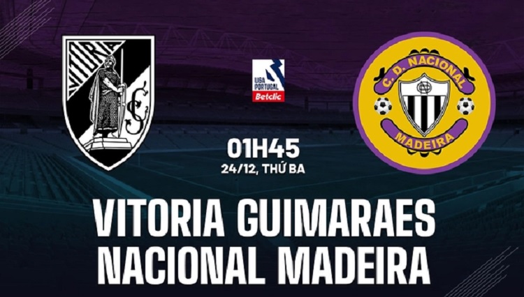 Vitoria de Guimaraes bersiap menjamu Nacional de Madeira di Estadio Dom Afonso Henriques dalam laga lanjutan Primeira Liga 2025/2026, Sabtu (03/01/2026) dini hari WIB. (Sumber: bongda24h.vn)