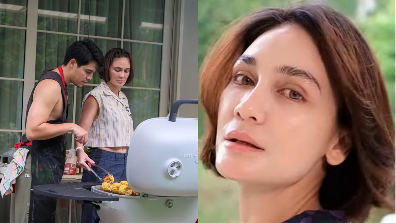 Luna Maya pamer rambut Bob pendek saat rayakan tahun baru bareng Maxime Bouttier. IG : @lunamaya