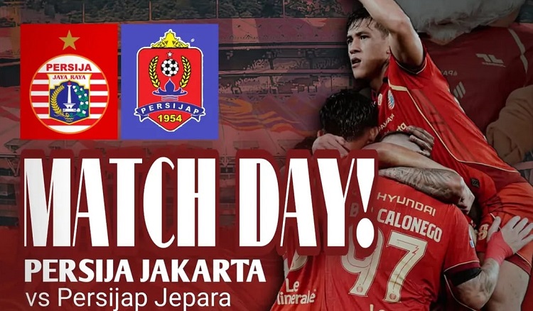 Persija Jakarta bersiap menjamu Persijap Jepara di Stadion GBK dalam laga lanjutan BRI Super League 2025/2026, Sabtu (03/01/2026). (Sumber: Instagram @jakmania.jatibening01)