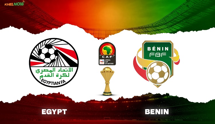 Mesir ditantang Benin pada babak 16 Besar Piala Afrika 2025 yang akan digelar di Stadion Adrar, Rabat, Senin (05/01/2026). (Sumber: khelnow.com)