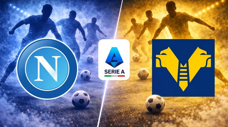Napoli bersiap menjamu Hellas Verona di Stadio Diego Armando Maradona dalam laga lanjutan Serie A 2025/2026, Kamis (08/01/2026) dini hari WIB. (Sumber: pisachannel.tv)