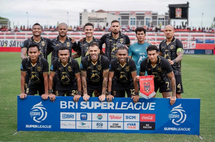 Pemain Malut United dalam mental yang bagus karena 11 laga tak kalah.PSSI