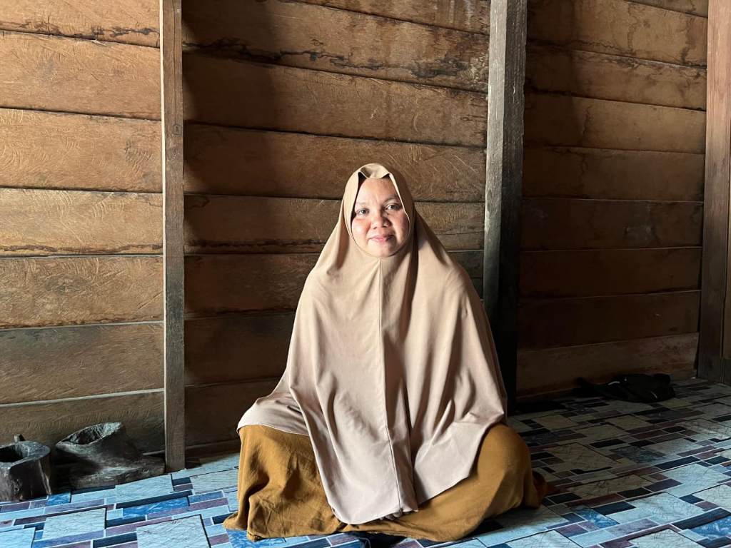 Janah , guru di SDN 1 Parang Batang.DHEA UMILATI/KALTENG POS