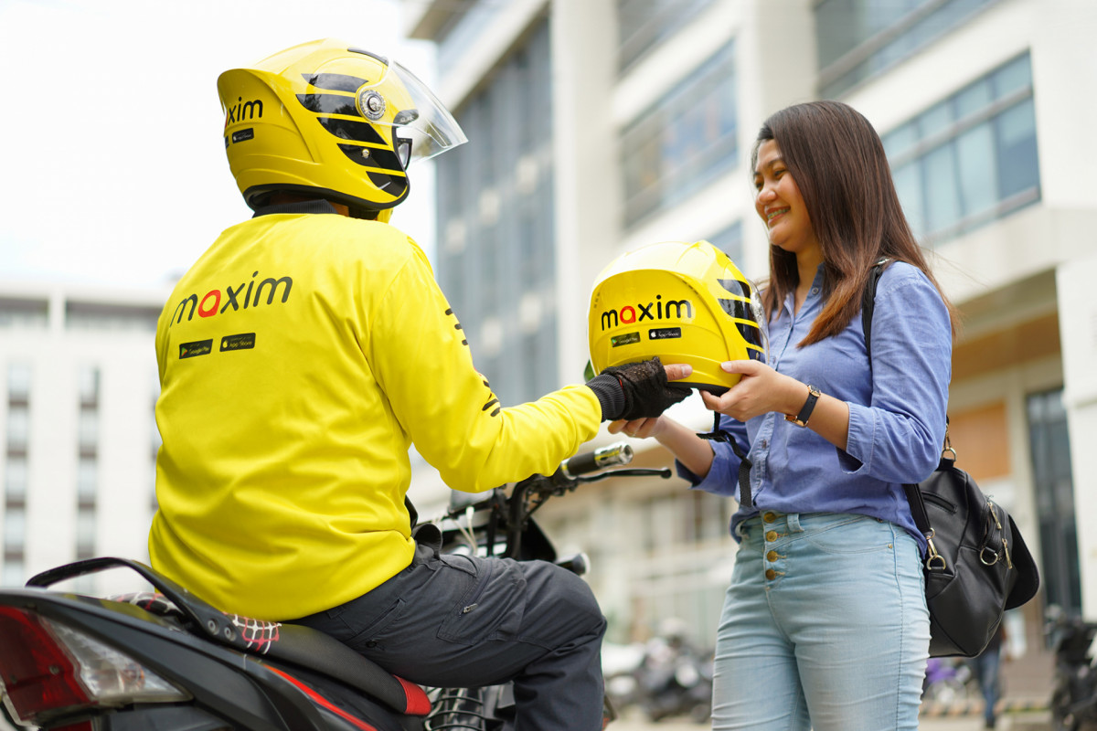 Driver ojol dapat bonus dari pemerintah.OFFICIAL MAXIM