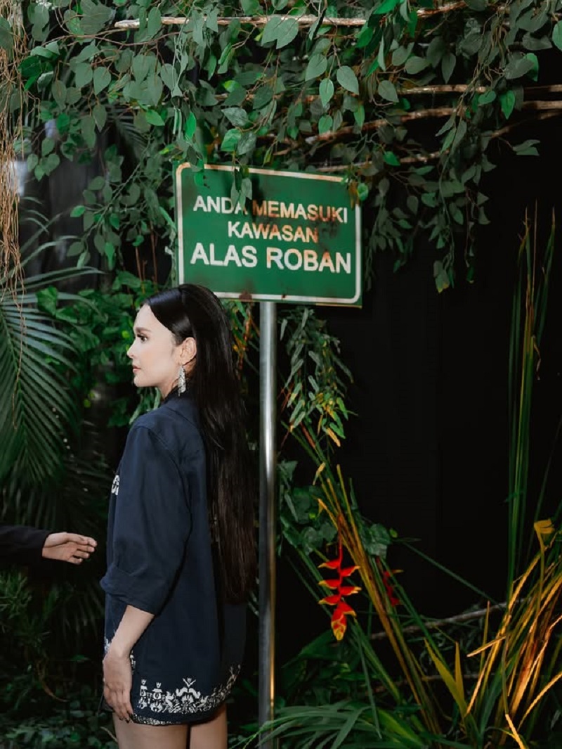 Michelle Ziudith di Gala Premier film Alas Roban.