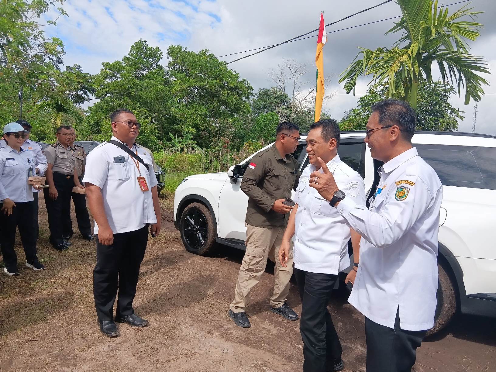 Wakil Wali Kota Palangka Raya, Achmad Zaini ketika berada di Jalan Alson II, Rabu (7/1/2026)