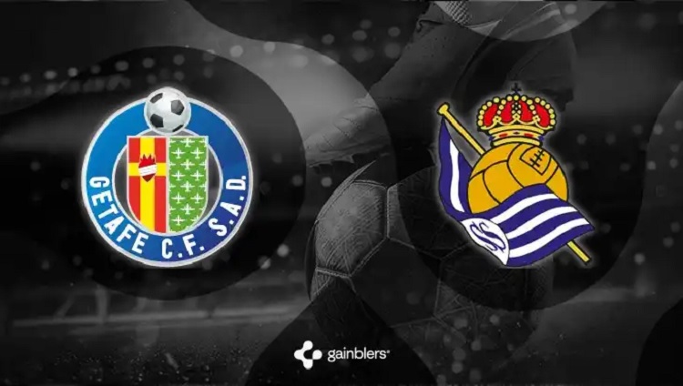 Getafe dan Real Sociedad akan saling bentrok di Coliseum Alfonso Perez dalam laga lanjutan La Liga 2025/2026, Sabtu (10/01/2026) dini hari WIB. (Sumber: gainblers.com)