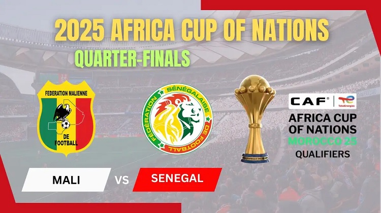 Mali akan menjajal kekuatan Senegal di pada babak Grand Stade de Tanger pada babak perempat final Piala Afrika 2025/2026, Jumat (09/01/2026). (Sumber: fifaworldcupnews.com)