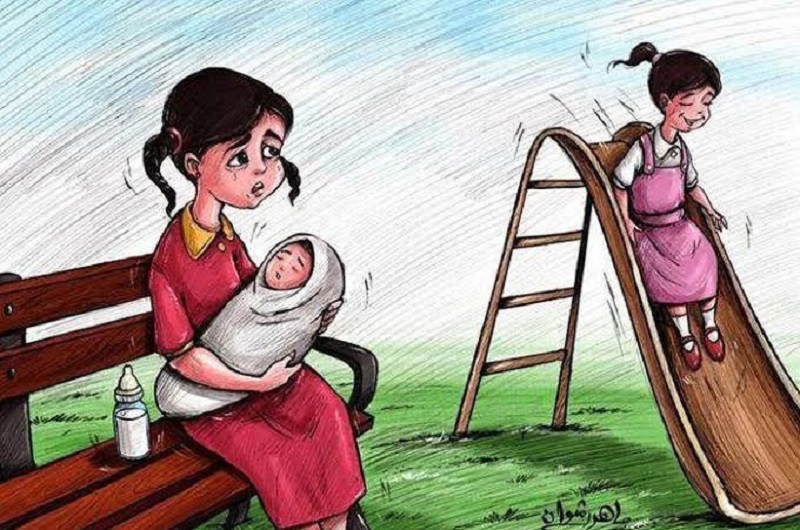 Ilustrasi pernikahan dini
