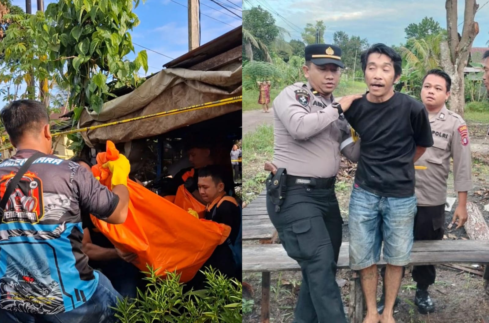 Pelaku Eddy menghabisi pamannya pemilik bengkel Jalan Raflesia