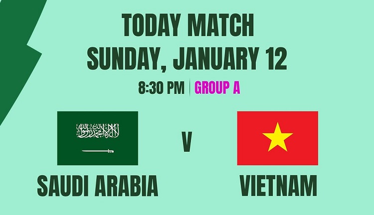 Arab Saudi U23 ditantang Vietnam U23 pada laga pemungkas penyisigan Grup A Piala Asia U23 AFC 2026 di Prince Abdullah al-Faisal Stadium, Jeddah, Senin (12/01/2026). (Sumber: Instagram @atnsports)