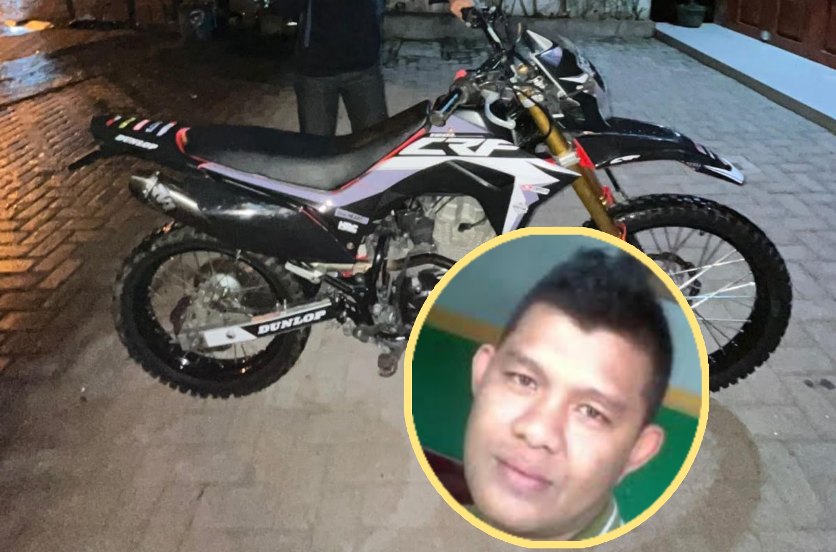 Kejadian curanmor di Polresta Deli Serdang.JPC