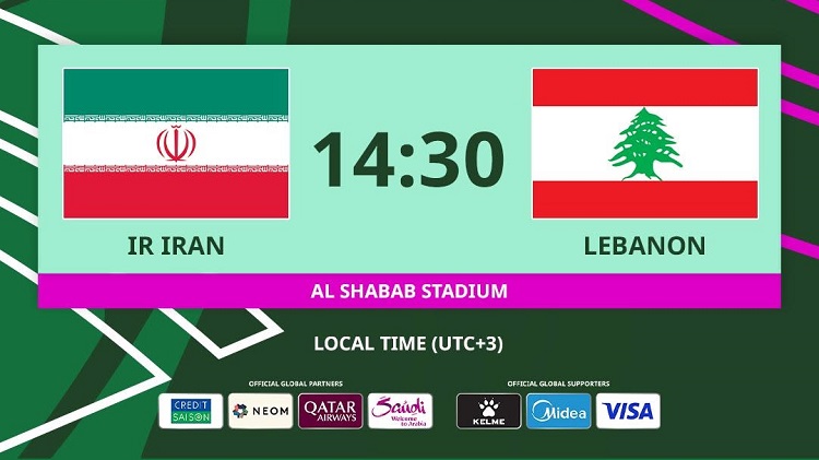 Iran akan menjajal kekuatan Lebanon pada matchday 3 penyisihan Grup C Piala Asia U23 AFC 2026 di Stadion Al Shabab, Riyadh, Selasa (13/01/2026). (Sumber: Instagram @afcasiancup)