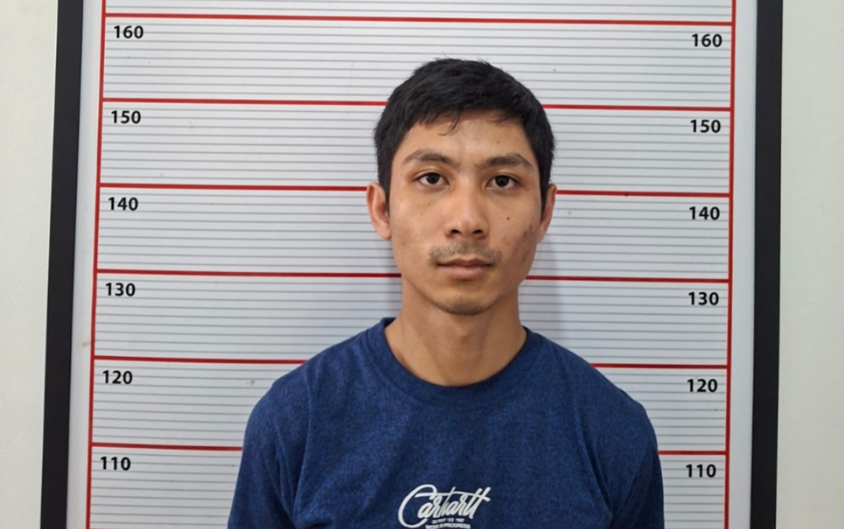 YDS, spesialis pencuri toko dan sekolah di Pangkalan Bun.HUMAS