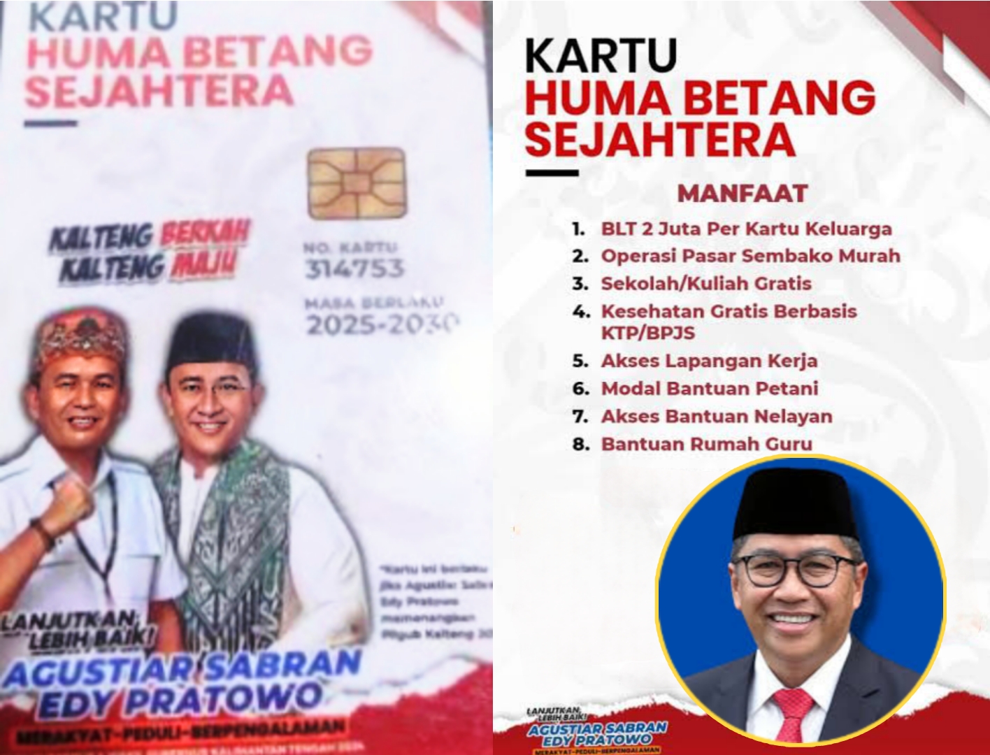 Leonard S Ampung sebut calon penerima akan dicek wajah dan rumah.