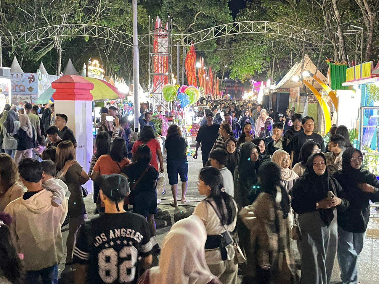 Suasana Sampit Expo 2026.MIFTAH/KALTENGPOS.JAWAPOS.COM