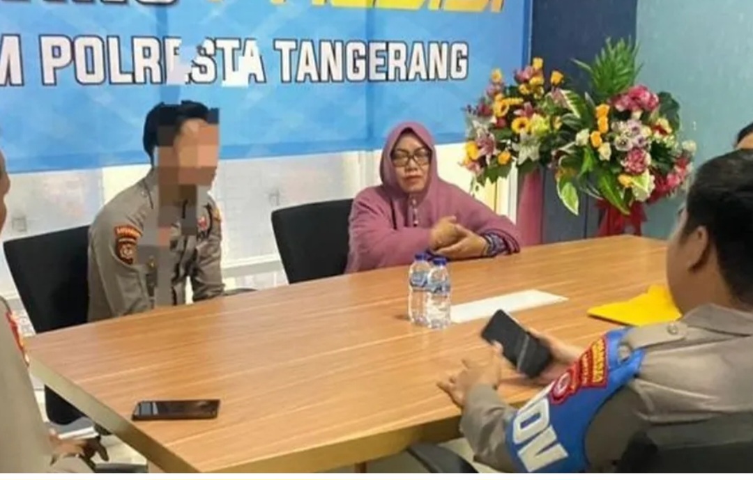 Oknum polisi Polresta Tangerang aniaya pacar.