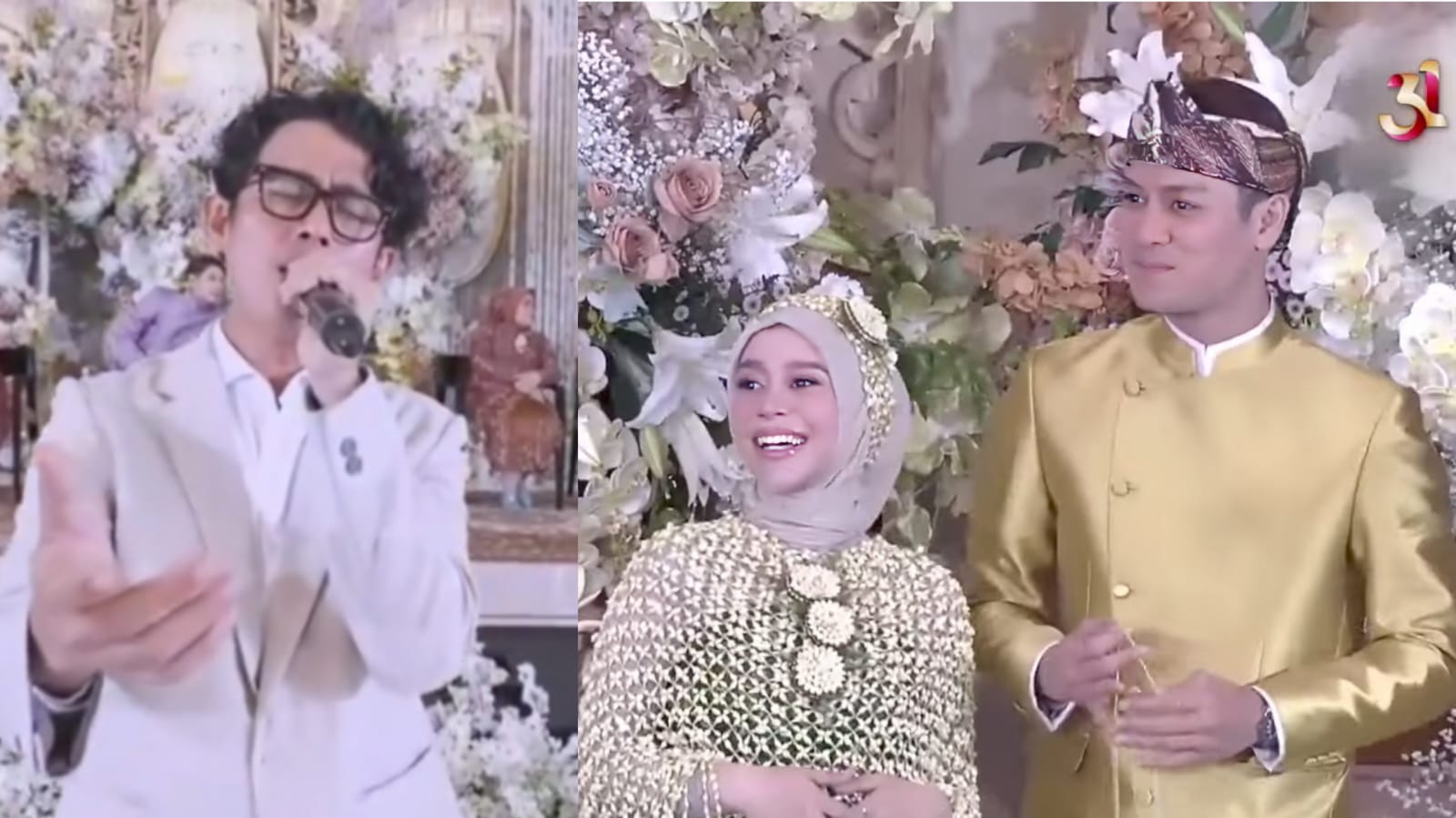 Budi Doremi beri kejutan tampil di gender reveal anak ketiga Lesti Kejora dan Rizky Billar.
