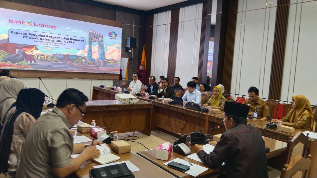 Suasana RDP Komisi I dan Bank Kalteng.SHAFA/KALTENGPOS.JAWAPOS.COM