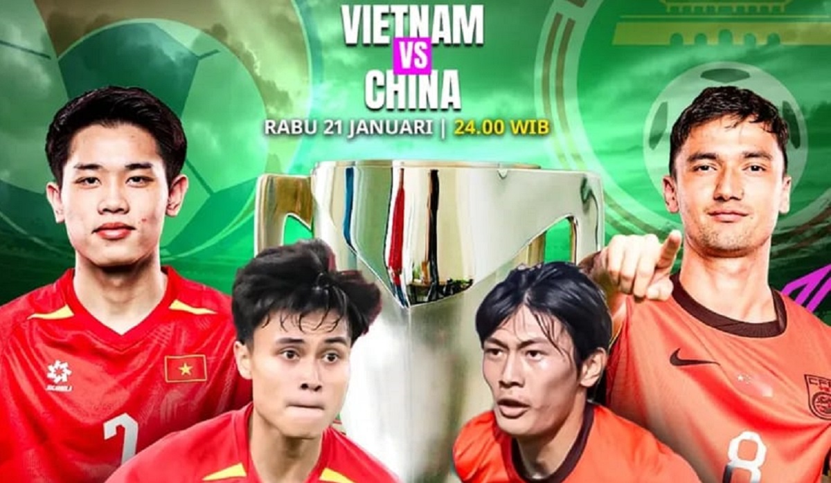 Timnas Vietnam akan menghadapi China pada babak semifinal Piala Asia U23 AFC 2026 di Stadion Prince Abdullah al-Faisal, Selasa (20/01/2026). (Sumber: Instagram @rctisports)