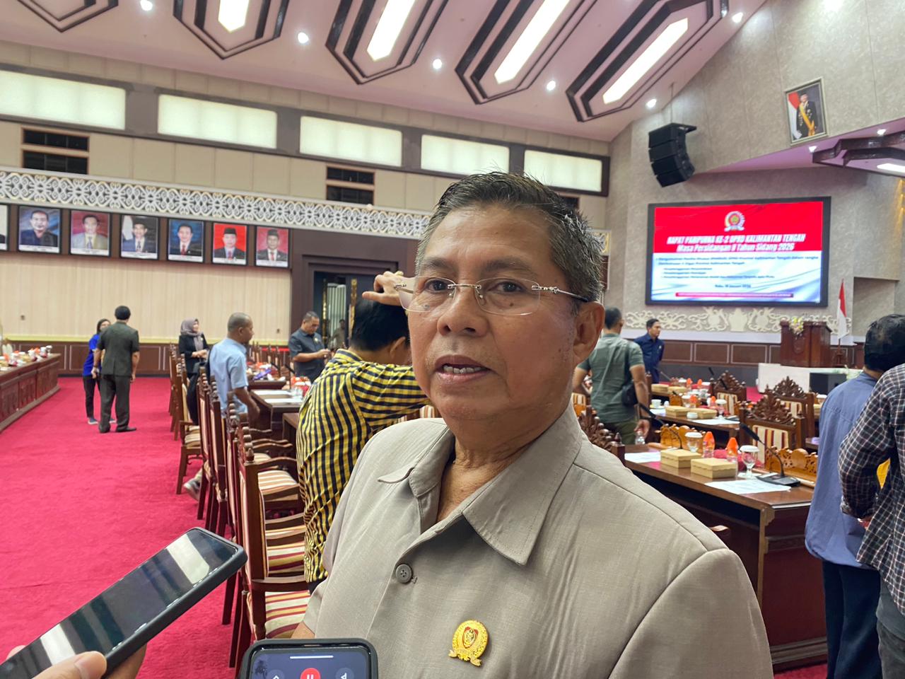 Anggota Komisi I DPRD Kalimantan Tengah, Sudarsono.