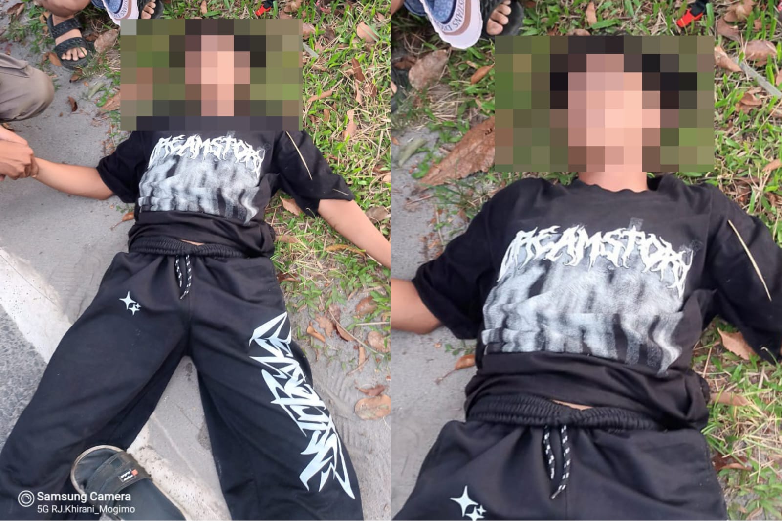 Pemuda korban tabrakan alumni MAN Kotim.WARGA