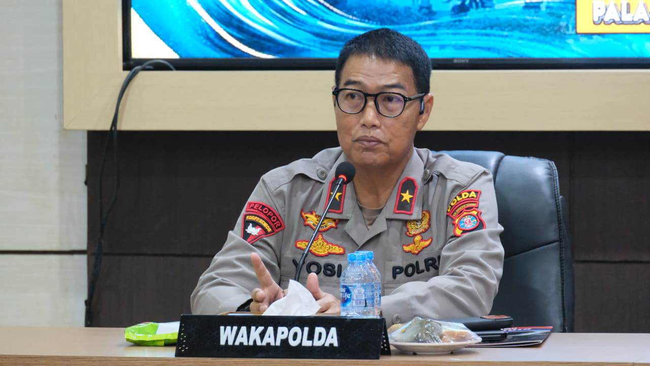 Wakapolda Kalteng Brigjen Pol Drs Yosi Muhamartha.HUMAS