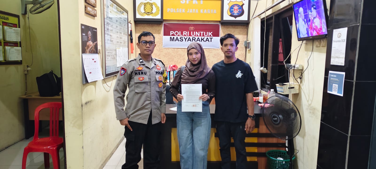 Pemilik akun medsos minta maaf usai sebar hoaks.HUMAS