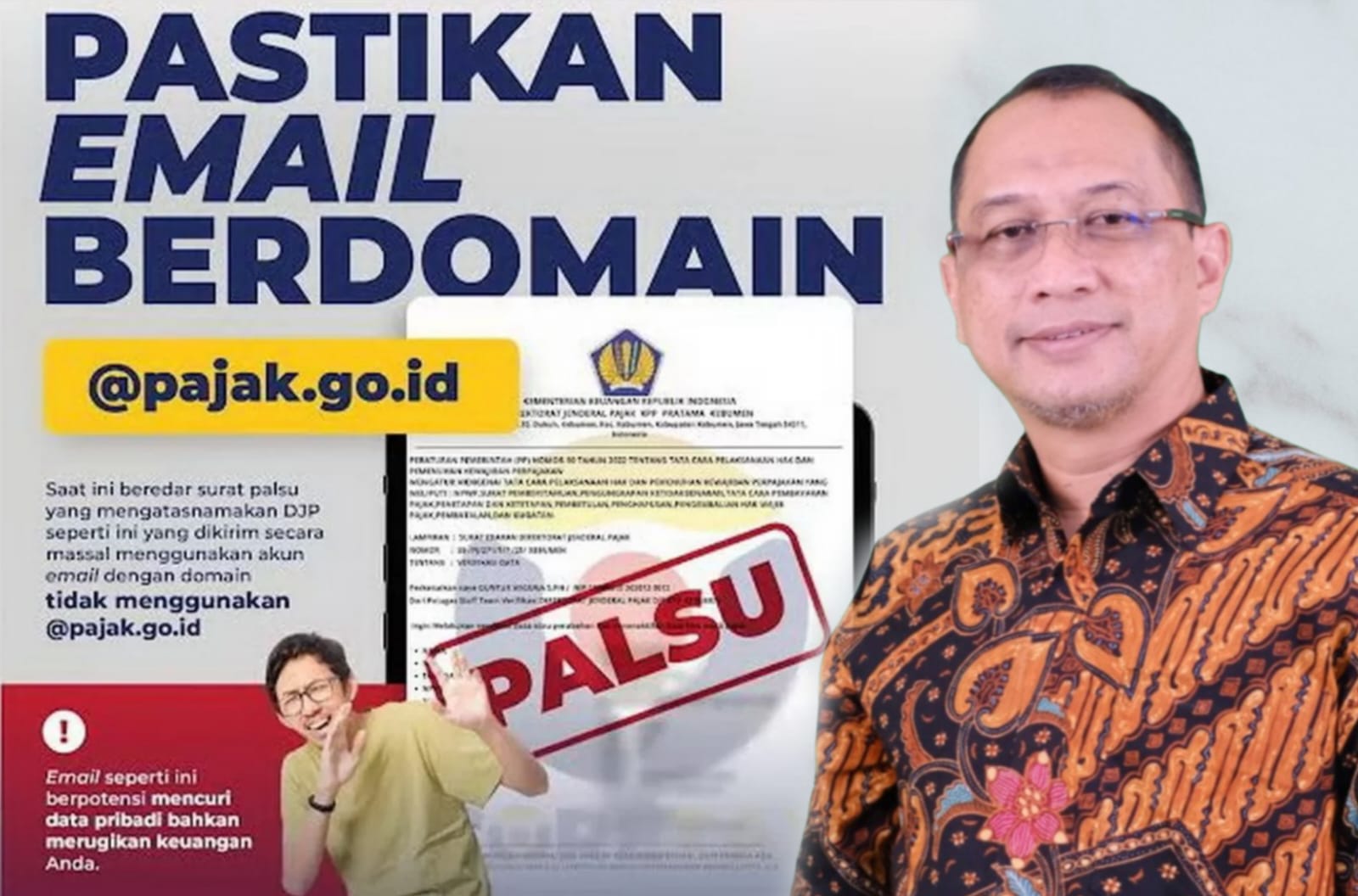 Kepala Bidang P2 Humas Kanwil DJP Kalselteng Tri Wibowo