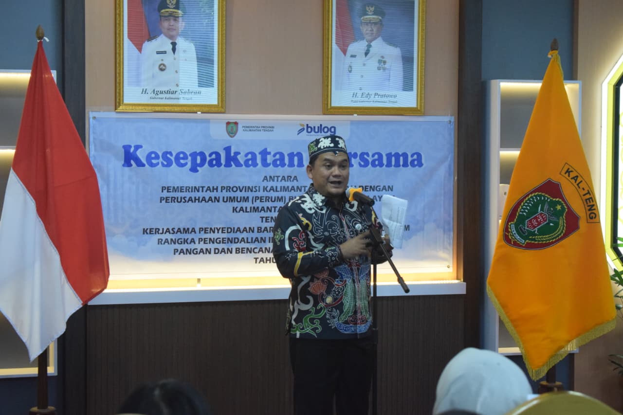 Pemimpin Perum Bulog Kanwil Kalteng Budi Sultika