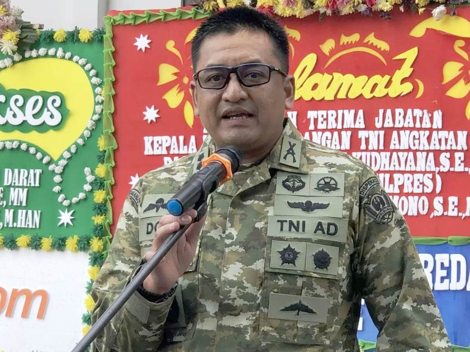 Kadispenad Kolonel Infanteri Donny Pramono. (Istimewa)