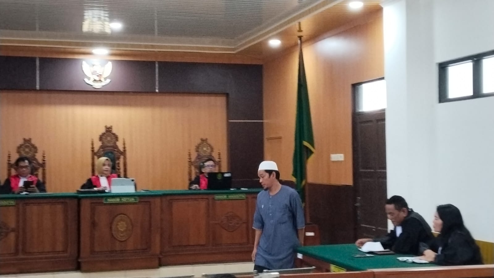 Saleh divonis 7 tahun penjara atas pidana TPPU.AGUS JAYA/KALTENG POS