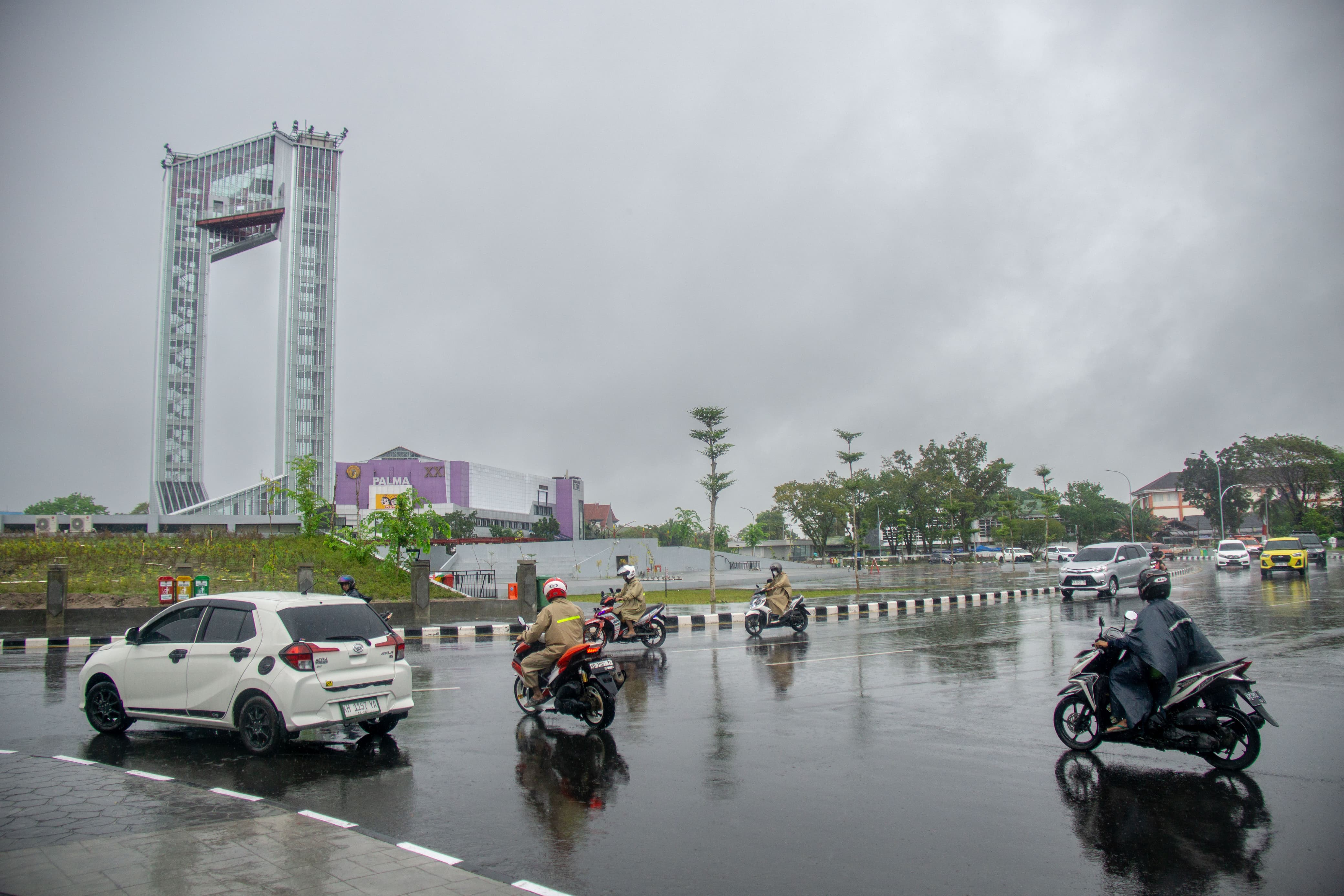 Palangka Raya berpotensi turun hujan pada 28 Januari 2026.ARIEF PRATHAMA/KALTENG POS